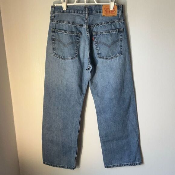 Levi’s 550 27x27, Size 14 Reg. Medium Wash Youth Boys Relaxed Fit - Picture 14 of 16